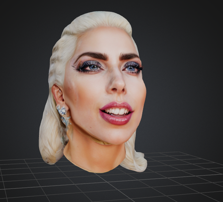 dbx hanım gaga baş sanat sanatçı 3d print model - Mito3D