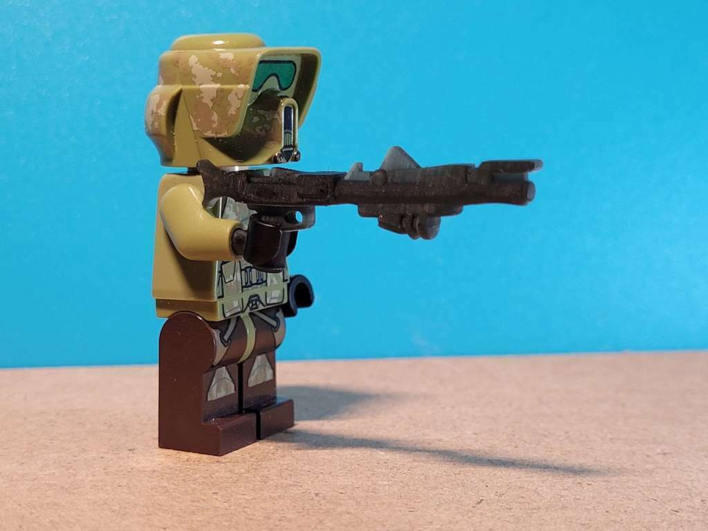 dc 15a Lego clon soldado guerras rifle guerra Galaxias estrella desintegrador 3d impresión 3D print model - Mito3D