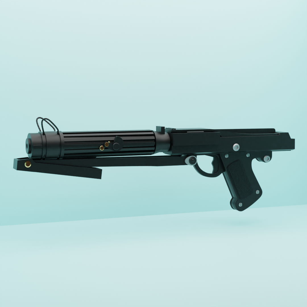 dc 15s blaster gioco stella guerre puntello pistola dc15s clone soldato repubblica replica tempesta fase 2 fan arte skywalker sith jedi 3D print model - Mito3D