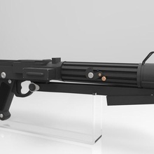 DC 15s blaster Estrela guerras 3d impressão modelo rifle clone 3d print model - Mito3D