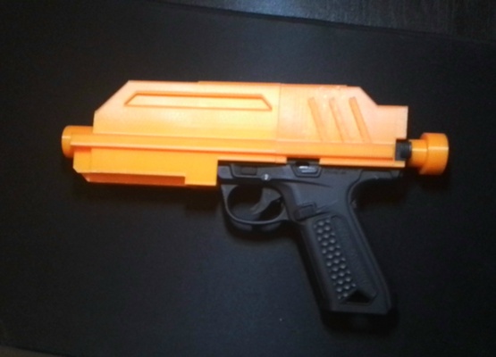 dc17 aap 01 kit aap01 airsoft blaster puntello stella guerre rex clone soldato 3d print model - Mito3D