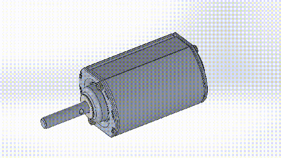 dc motor 12v 2700rpm dt3428d012 güç 3d print model - Mito3D