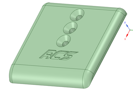 dc pedal tabak dc2 dc3 benzetme yazı tahtası 3d print model - Mito3D