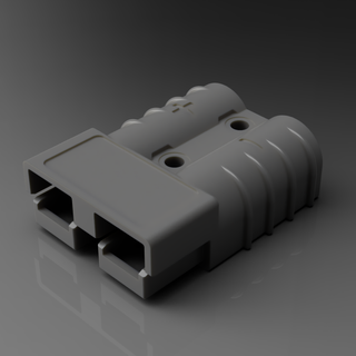 dc power connector 12v plug connector anderson  3d print model - Mito3D