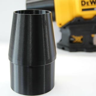 dcbl720 achaparrado boquilla extrusor Dewalt walt soplador hoja corto secadora soplo hojas 3d print model - Mito3D