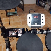 dd400 Trommel Kit Telefon Halter Unterstützung Gadget Digital Schlagzeug bateria Electronica elektrica gear4music Midi Jahrtausend Alesis Yamaha mapex Debüt Tama Roland 3d print model - Mito3D