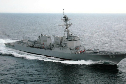 ddg-51 uss destroyer boat military vessel 3d print model - Mito3D