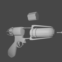 de-pistolet de megamind divers jouet 3d les films prop 3d print model - Mito3D
