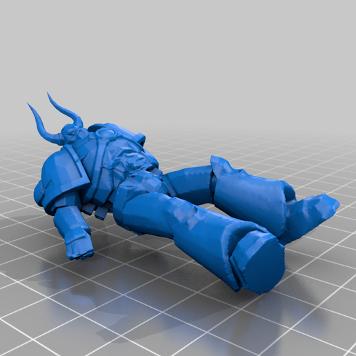 dead chaos space marine decoration chaos chaos space marines chaos warrior decoration space marine warhammer warhammer40k warhammer 40k people 3D print model - Mito3D