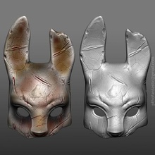 tot Tageslicht Jägerin Maske cosplay halloween stl-Datei tool Blut Mensch ghost Teufel beängstigend 3d print model - Mito3D