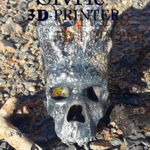 dead groot home skull flowerpot put marvel day 3d print model - Mito3D