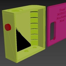 dead morose mechanic mod gadget lady muse squonk 3d vape vapes box model 3d print model - Mito3D