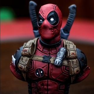 dead pool Art #cool #awesome 3d print model - Mito3D