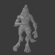 muerto hombre lobo mesa terreno juego rol pionero mazmorras dragones juegos miniaturas 28mm 3d print model - Mito3D