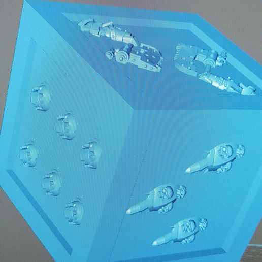 mortel tuteurs pourri dé w40k mort garde chaos mortuaire 3D print model - Mito3D