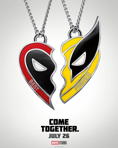 deadpool & wolverine jewelry 3d print model - Mito3D