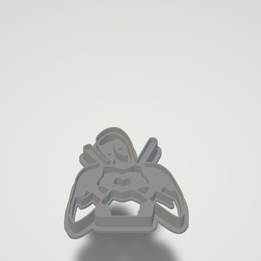 piscina morta biscoito cortador Cortador logotipo legal maravilha 3D print model - Mito3D