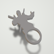 deadpool keychain silhouette avengers marvel mc art fantasy hero 3d print model - Mito3D