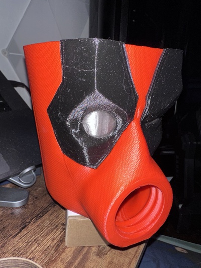 deadpool popcorn bucket avengers wolverine game ironman wonder woman mcu batman 3d print model - Mito3D