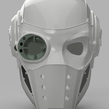 deadshot injusticia 2 concepto de casco varios batman dccomics redhood robin sniper 3d print model - Mito3D