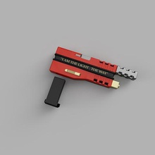 deadshot muñeca de la pistola varios glock smith el pelotón fusilamiento suicidio liga justicia dc 3d print model - Mito3D