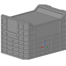diagostini milenio halcón grande cofre episodio iv unión cósmica bahía 94 modelo cajas accesorios lukez diorama 3d print model - Mito3D