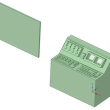 diagostini milenio halcón consola episodio iv modelo salón detalles 3d print model - Mito3D