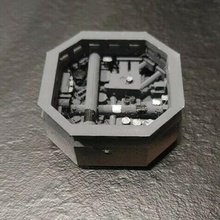 deagostini millennium falcon maintenance pits model millenium floor pit 3d print model - Mito3D
