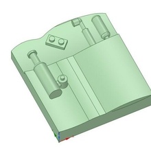 diagostini milenio halcón conjunto accesorios modelo detalles herramientas caja 3d print model - Mito3D