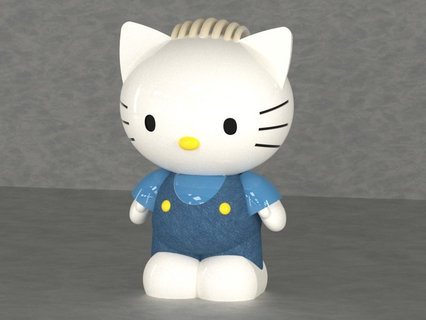 caro daniel gioco ragazzo gatto Ciao Giappone gattino stella giocattolo giocattoli playset Accessori 3d print model - Mito3D