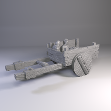 muerte carro juego miniaturas mesa juegos guerra rol pionero mazmorras dragones terreno fantasía 28mm 3d print model - Mito3D