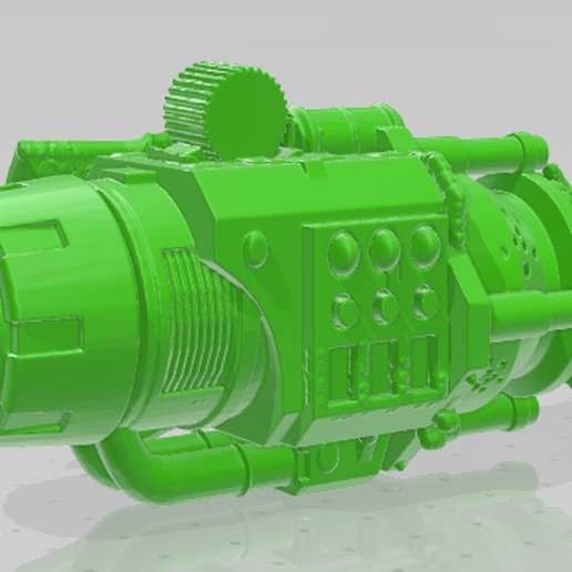 muerte Guardia diezmador alma quemador petardo poxy martillo guerra caos 3D print model - Mito3D