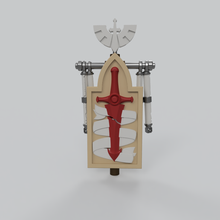 morte cavaleiro mastro gadget Sombrio anjos asa Belial Exterminador Futuro 3d print model - Mito3D