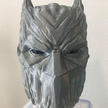mort Chevalier vtoy batman casque sombre masque capot dc héros Bruce Wayne nuit mal 3d print model - Mito3D