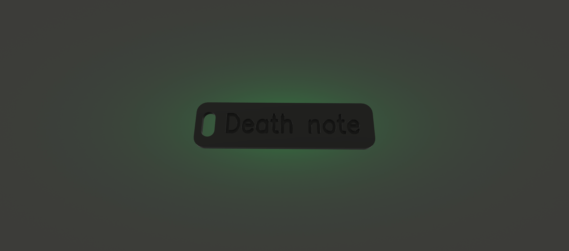 death note 3D print model - Mito3D