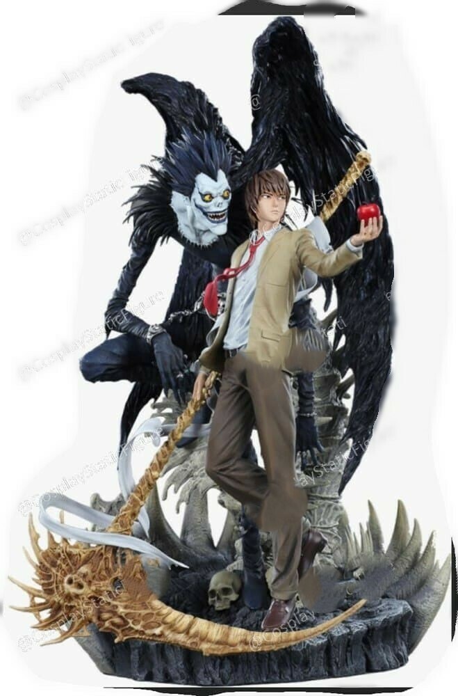 morte Nota luz arte Ryuk figura anime 3D print model - Mito3D