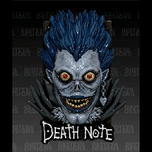 death note ryuk magnet game figurehead collection shinigami 3d printing keychain anime japan light yagami figurines 3d print model - Mito3D