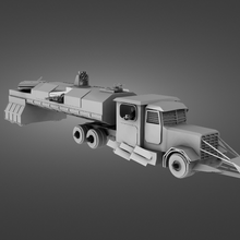 death race truck 3d print model - Mito3D