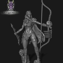 morte ranger multi-parte miniatura dnd warhammer regno pathfinder mini gioco in rpg della dungeons dragons 3d print model - Mito3D