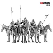 death squad cavalry - imperial force death korps dkok warhammer 40k 40000 cavalry horse grimdark military-person infantry mare war combat tabletop board games human imperium guard red makers
