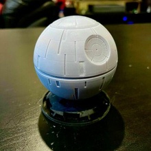 death star container high wars empire sith galactic 3d print model - Mito3D