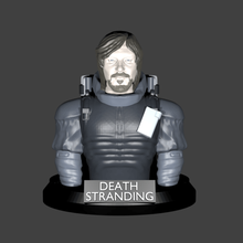 death stranding various norman reedus ender game video playstation 4 man figurehead torso blender 3d print model - Mito3D