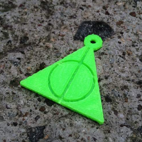 Heiligtümer des Todes Schlüsselring verschiedene Schlüsselringe Assistent harrypotter 3D print model - Mito3D