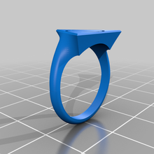 deathly hallows ring jewelry harry potter 3d print model - Mito3D