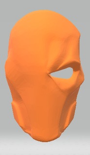 deathstroke - dc mask halloween dc deathstroke mask  3d print model - Mito3D