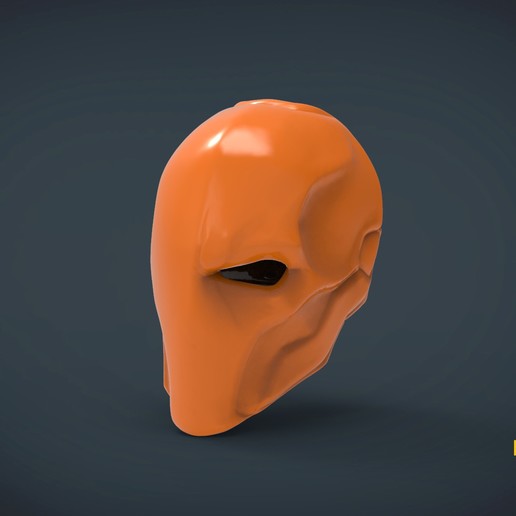 deathstroke helmet - life size wearable fashion mask 3D print model - Mito3D