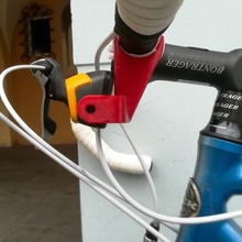 decathlon headlamp holder bicycles gadget czo wka adapter bike bikelights lights 3d print model - Mito3D