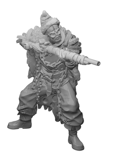 deceived ones - cursed cossack polish xvii noble thirty years' war polish-lithuanian commonwealth sabre musketeers cossacks 3d print model - Mito3D