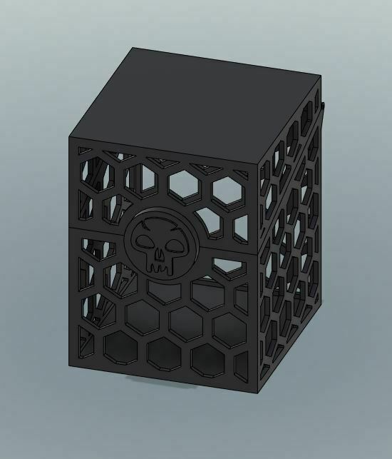 güverte Kutu mtg komutan 3D print model - Mito3D