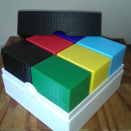 deck box pack gioco pokemon scheda di s magia 3D print model - Mito3D